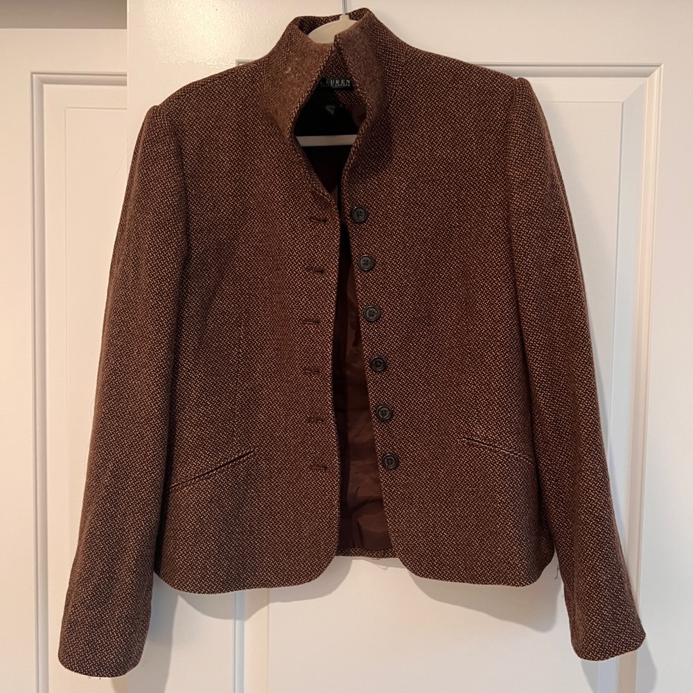 Lauren by Ralph Lauren Equestrian Knit Blazer | Fits like a M